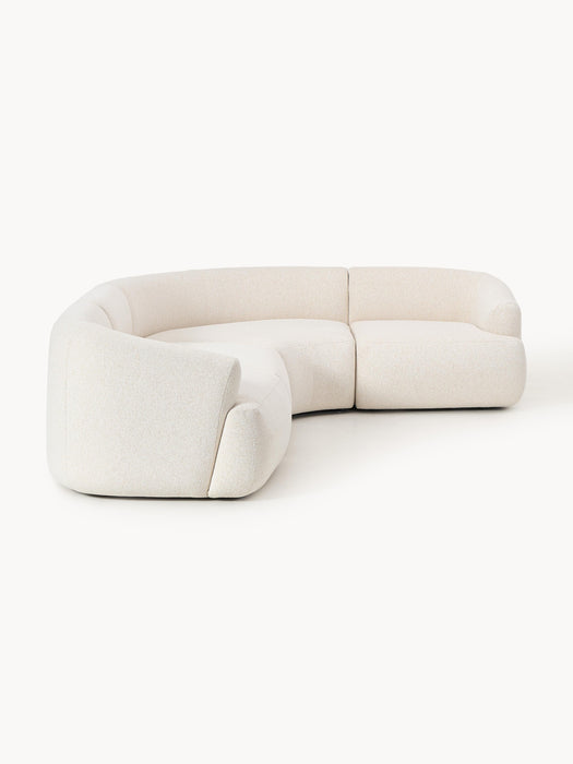 Modular Boucl Corner Sofa Sofia 4-seater