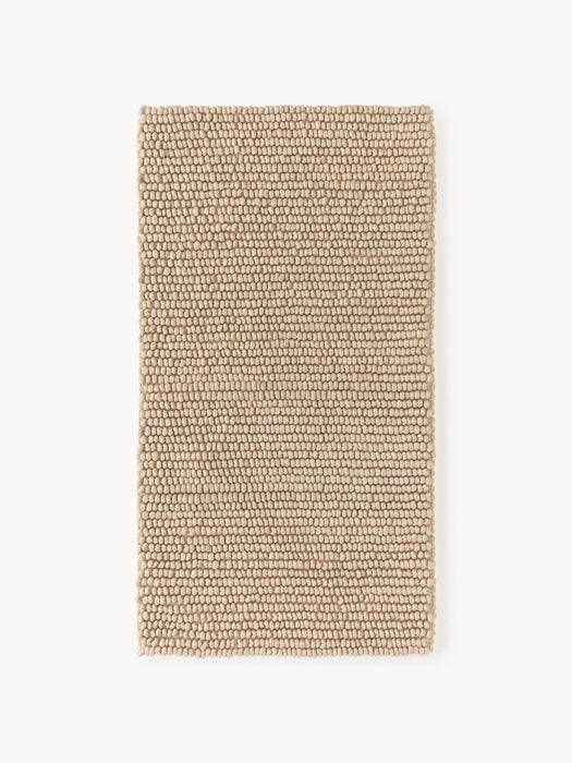 Hand-Woven Wool Rug Pebble