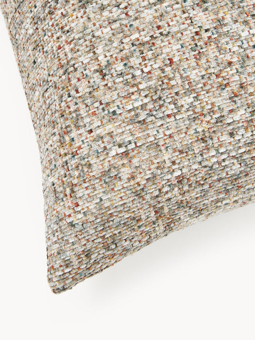 Hanka Chenille Cushion Cover with Pixel Pattern