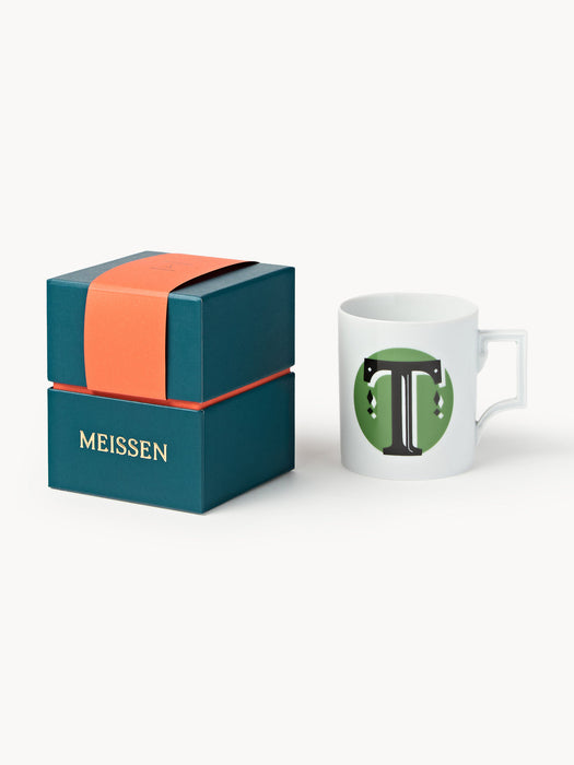 Initials Westwing x MEISSEN, Handmade Mug with Decorative Motif