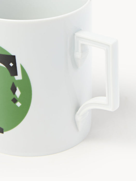 Initials Westwing x MEISSEN, Handmade Mug with Decorative Motif