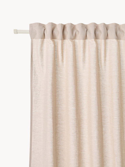 Sari Light-Filtering Multi-Band Curtain, W 280 cm