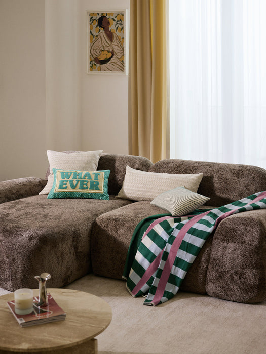 Shay Long Linen Blend Cushion Cover