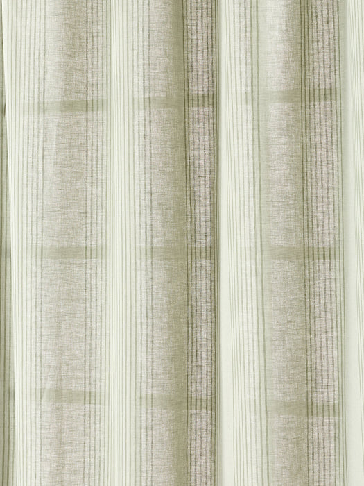 Dewi Light-Filtering Multi-Band Curtains, Set of 2, W 140 cm