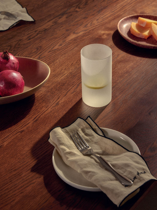 Mouth-Blown Borosilicate Highball Glasses Limon Set of 4