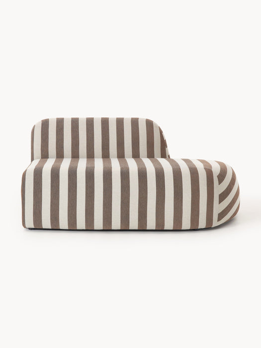 Striped Chaise Module Wolke