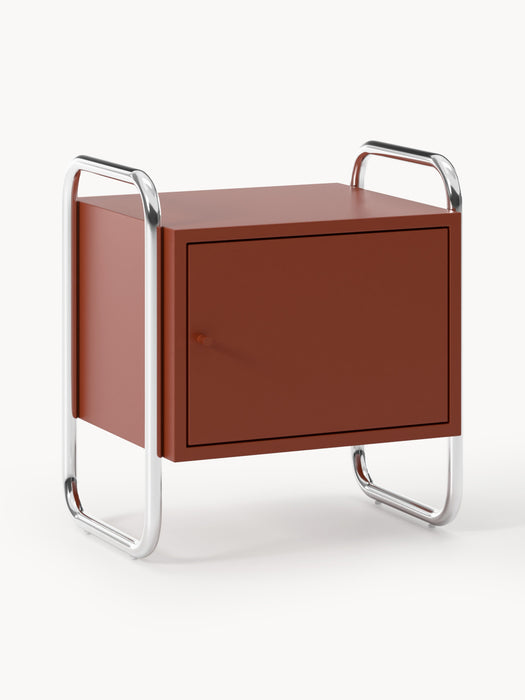 Metal Bedside Table Robyn left- or right-hinged options