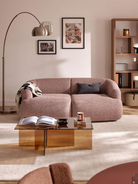 Modular Boucl Sofa Sofia 2-seater