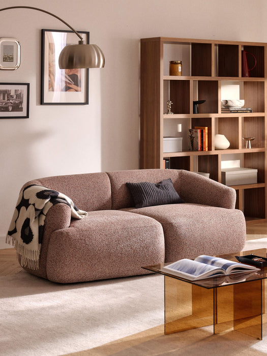 Modular Boucl Sofa Sofia 2-seater