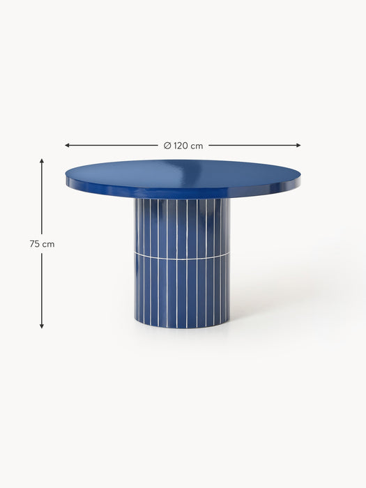 Round Garden Table Saya 120 cm