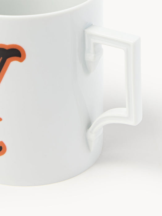 Initials Westwing x MEISSEN, Handmade Mug with Decorative Motif