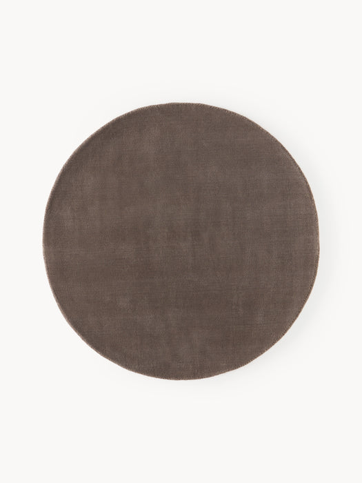Round Hand-Tufted Wool Rug Zayne