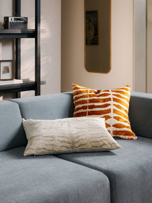 Dejan Viscose Cushion Cover with Woven Jacquard Pattern