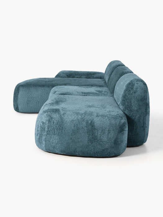 Wolke Modular Teddy Bouclé Corner Sofa (4-seater)