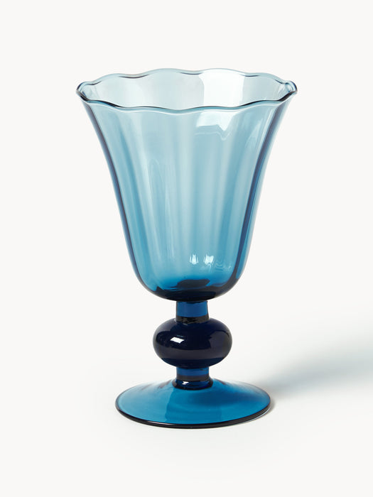 Mouth-Blown Wine Glasses Tulya Set of 4