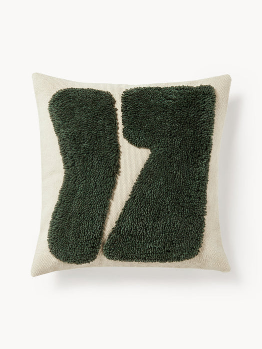 Flick Cushion Cover with Abstract Decoration