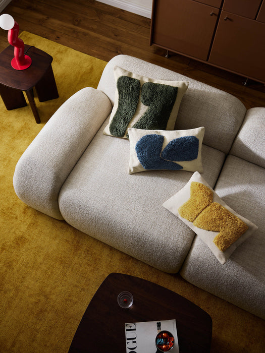 Flick Cushion Cover with Abstract Decoration
