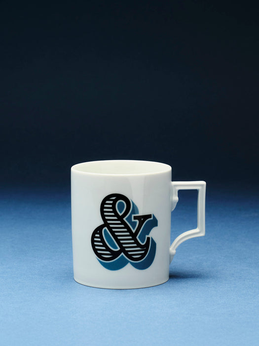 Initials Westwing x MEISSEN, Handmade Mug with Decorative Motif