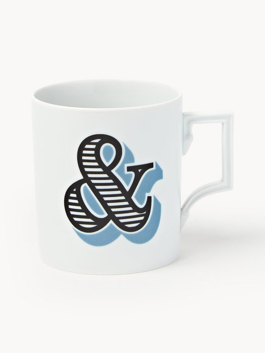 x MEISSEN Handmade Mug Initials with Decorative Motif