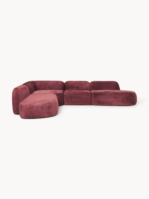 Wolke XL Modular Teddy BouclÃ© Corner Sofa