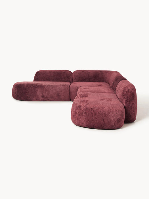 Wolke XL Modular Teddy BouclÃ© Corner Sofa