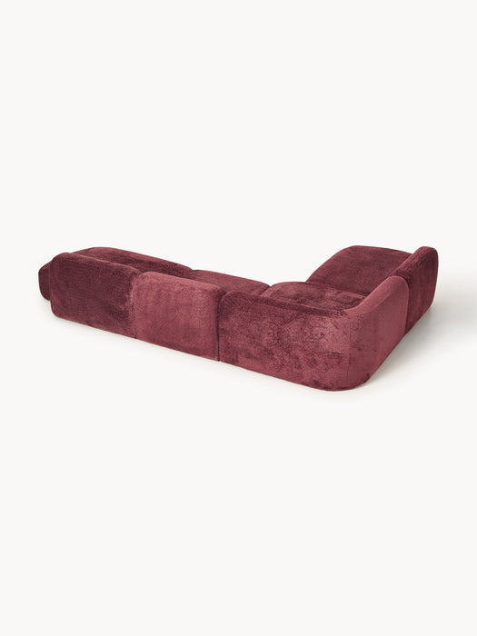 Wolke XL Modular Teddy BouclÃ© Corner Sofa