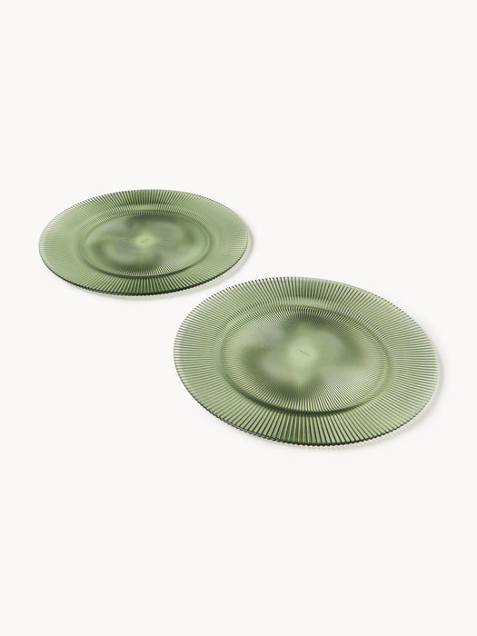 Ribbed Charger Plates Effie Set of 2