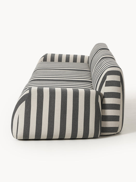 Modular Striped Sofa Wolke 4-seater