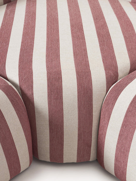 Modular Striped Corner Sofa Wolke 4-seater