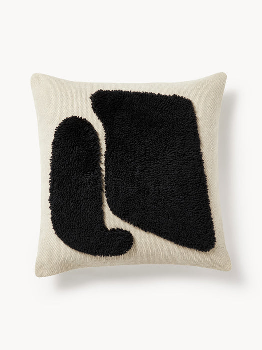 Flick Cushion Cover with Abstract Decoration