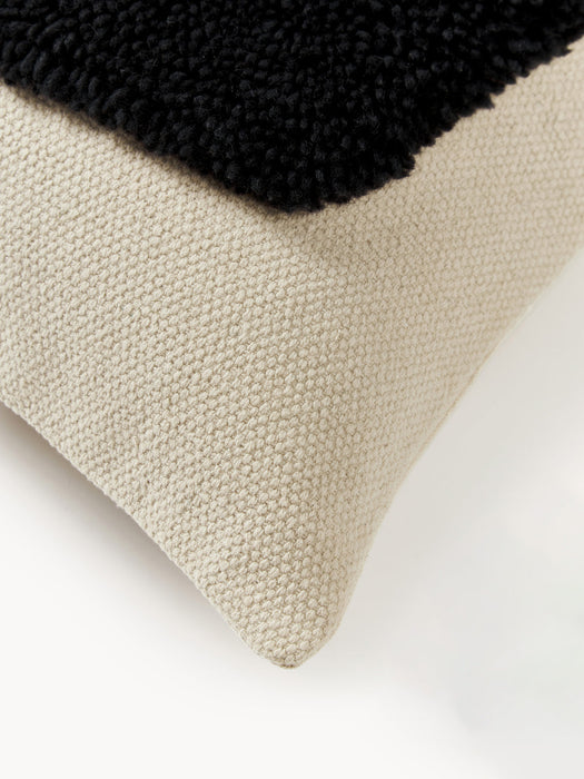 Flick Cushion Cover with Abstract Decoration