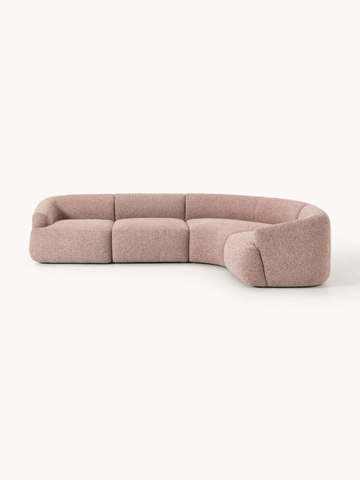 Sofia Modular Bouclé Corner Sofa (4-seater)