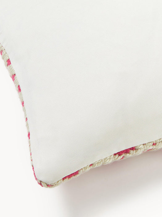 Yamir Outdoor Cushion Cover with Woven Pattern