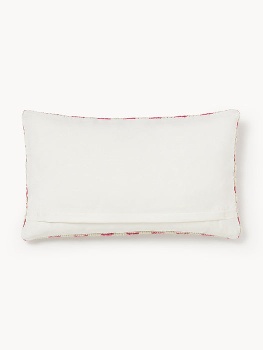 Outdoor Cushion Cover Yamir with Woven Pattern