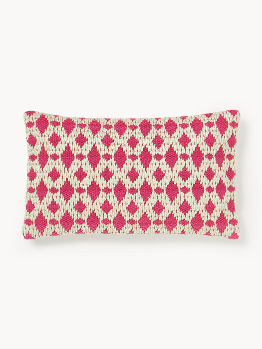 Yamir Outdoor Cushion Cover with Woven Pattern