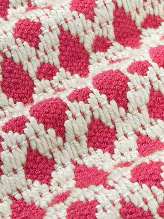 Outdoor Cushion Cover Yamir with Woven Pattern