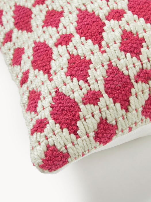 Yamir Outdoor Cushion Cover with Woven Pattern