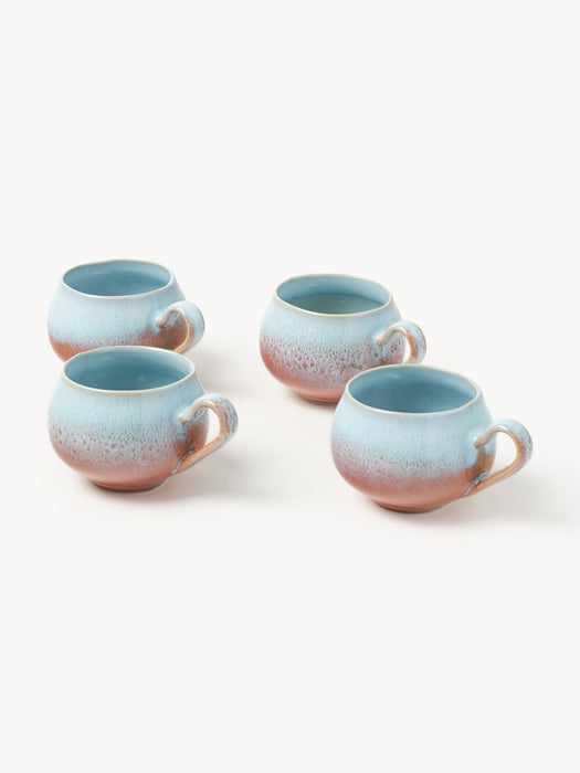 Handmade Mugs Marguerite Set of 4
