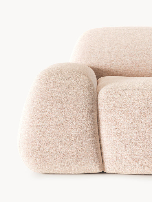 XL Modular Boucl Sofa Wolke
