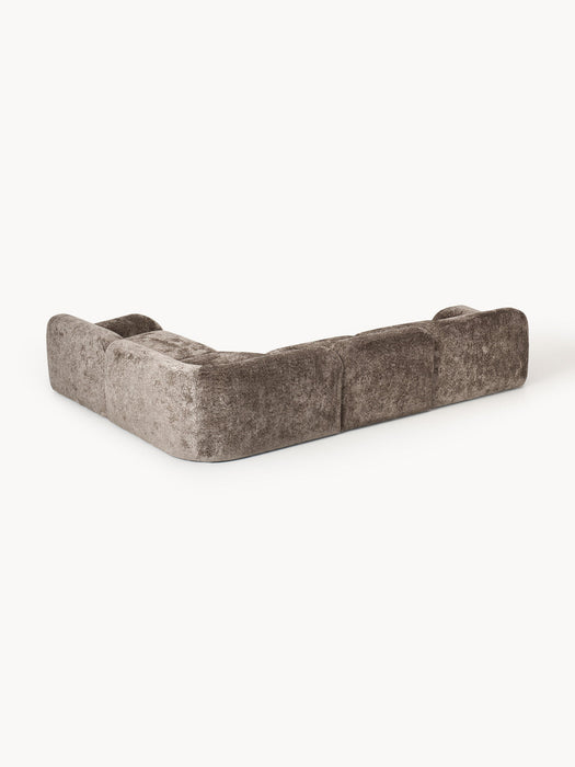 Wolke Modular Teddy Bouclé Corner Sofa (4-seater)