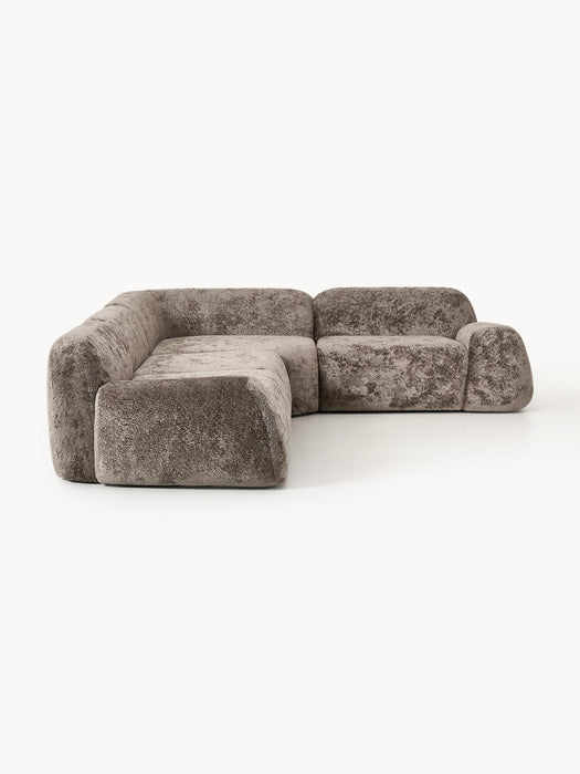 Wolke Modular Teddy Bouclé Corner Sofa (4-seater)