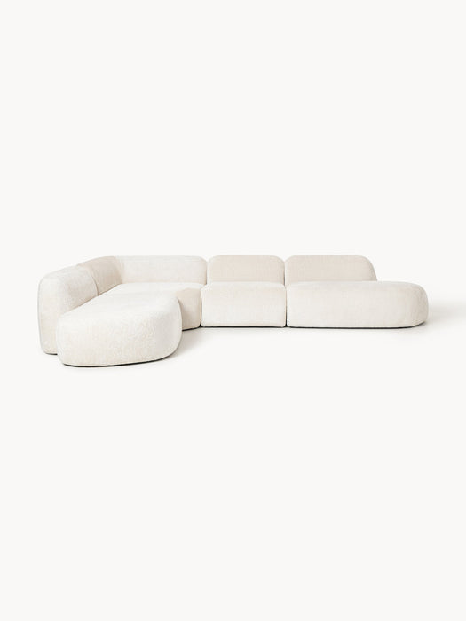 Wolke XL Modular Teddy BouclÃ© Corner Sofa
