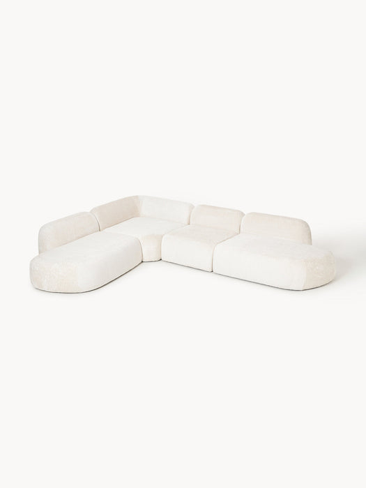 Wolke XL Modular Teddy BouclÃ© Corner Sofa