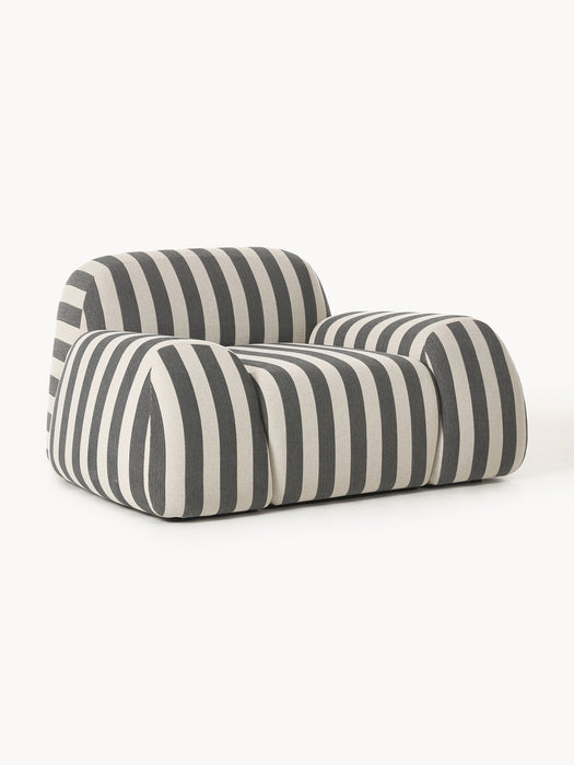 Striped Lounge Chair Wolke