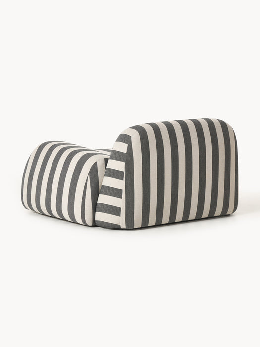Striped Lounge Chair Wolke