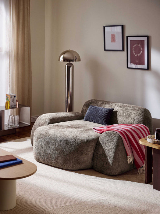 Wolke XL Teddy BouclÃ© Lounge Chair