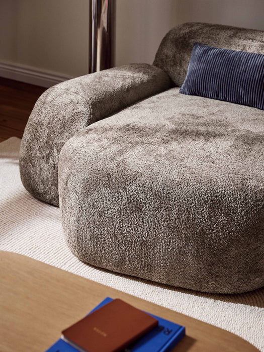 XL Teddy Boucl Lounge Chair Wolke