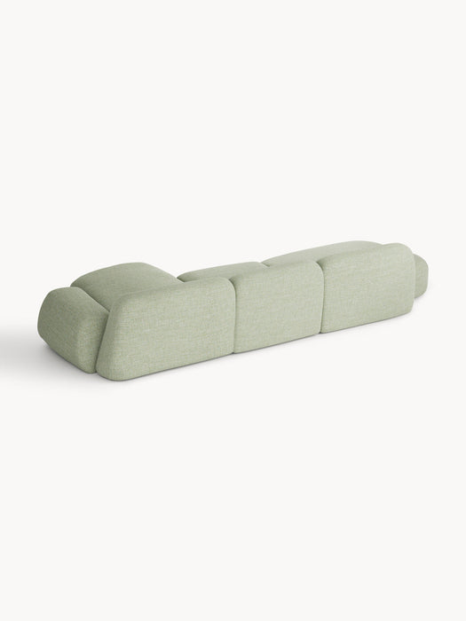 Wolke Modular Bouclé Corner Sofa (4-seater)