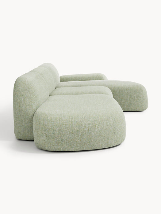 Wolke Modular Bouclé Corner Sofa (4-seater)