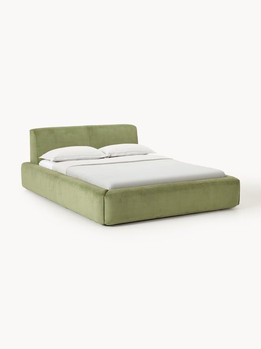 Upholstered Bed Melva with Storage